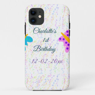 Case-Mate iPhone Case SIMPLE MINIMAL.MIGNON AJOUTER NOM BÉBÉ joyeux anni
