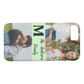 Coques Case-Mate iPhone simple minimum ajouter votre nom photo aquarelle   (Dos (Horizontal))