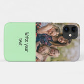 Coques Case-Mate iPhone simple minimum ajouter votre texte photo noël Ca (Dos (Horizontal))