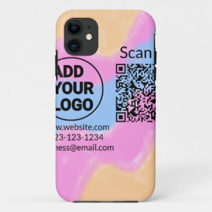 Case-Mate iPhone Case Simple minimum q r code ajouter logo code d'analys