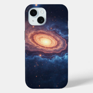 Coque Pour iPhone 15 Simple moderne : Galaxy Space Rock Cool