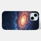 Coques Case-Mate iPhone Simple moderne : Galaxy Space Rock Cool (Verso (horizontal))