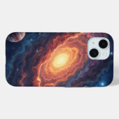Coques Case-Mate iPhone Simple moderne : Galaxy Space Rock Cool (Verso (horizontal))