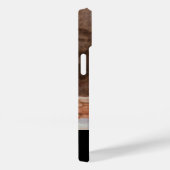 Coques Case-Mate iPhone Simple moderne Monogramme Photo Nom personnalisé (Verso / Droite)