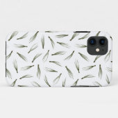 Coques Case-Mate iPhone Simple moderne Pine Aiguille Motif (Dos (Horizontal))