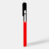 Coques Case-Mate iPhone Simple monogramme ajouter votre nom lettre man min (Verso / Gauche)