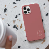 Coques Case-Mate iPhone Simple Monogramme Moderne Nom