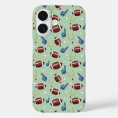 Coques Case-Mate iPhone Simple Motif américain de football (Verso)