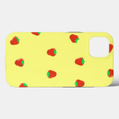 Coques Case-Mate iPhone Simple mûre motif de fraise (Verso (horizontal))