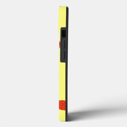 Coques Case-Mate iPhone Simple mûre motif de fraise (Verso / Gauche)