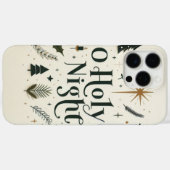 Coques Case-Mate iPhone Simple Noël O Holy Night (Verso (horizontal))