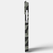 Coques Case-Mate iPhone Simple Noir Feuille moderne (Verso / Gauche)