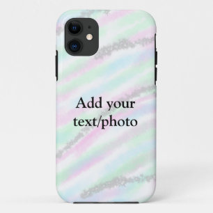 Case-Mate iPhone Case Simple pailleté pastel coloré ajoutez votre texte