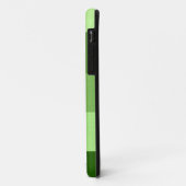 Coques Case-Mate iPhone Simple pâlissez - les rayures vertes (Dos/Gauche)