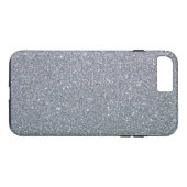 Coques Case-Mate iPhone Simple Parties scintillant gris Ombre Plain Person (Dos (Horizontal))