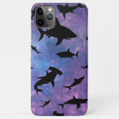 Coques Case-Mate iPhone Simple requin mâchoires baleine motif de galaxie o (Dos)