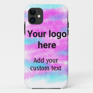 Case-Mate iPhone Case Simple rouge pi aquarelle ajoutez votre logo texte