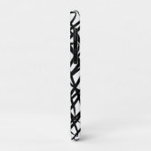 Coques Case-Mate iPhone Simple Scribble | Noir | (Dos/Gauche)