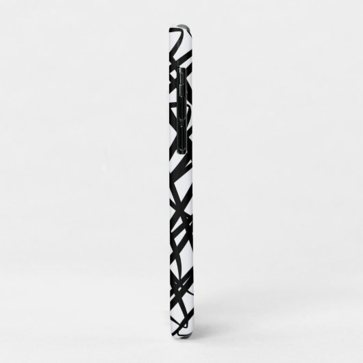 Coques Case-Mate iPhone Simple Scribble | Noir | (Dos/Gauche)