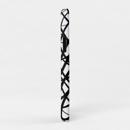 Coques Case-Mate iPhone Simple Scribble | Noir | (Dos/Droite)