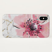 Coques Case-Mate iPhone Simplement aquarelle du rose | florale (Dos (Horizontal))