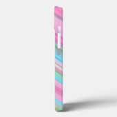 Coques Case-Mate iPhone Simplement Belle Bande Rose (Verso / Gauche)