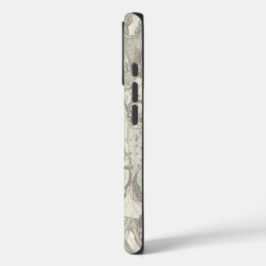 Coques Case-Mate iPhone simplement perle naturelle de cheval (Verso / Gauche)