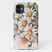 Coques Case-Mate iPhone Simples marguerites élégantes (Dos)
