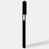 Coques Case-Mate iPhone Simples rayures Brown noires et foncées (Verso / Droite)