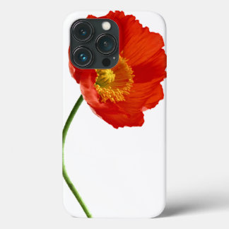 Coques Pour iPhone Simplicité du coquelicot rouge