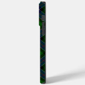 Coques Case-Mate iPhone Sinclair tartan bleu vert plaid (Verso / Gauche)