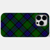 Coques Case-Mate iPhone Sinclair tartan bleu vert plaid (Verso (horizontal))