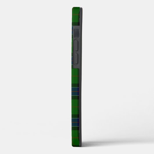 Coques Case-Mate iPhone Sinclair tartan bleu vert plaid (Verso / Gauche)