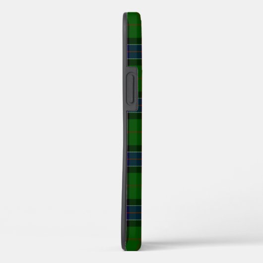 Coques Case-Mate iPhone Sinclair tartan bleu vert plaid (Verso / Droite)