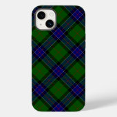 Coques Case-Mate iPhone Sinclair tartan bleu vert plaid (Verso)