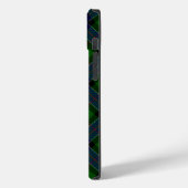Coques Case-Mate iPhone Sinclair tartan bleu vert plaid (Verso / Gauche)