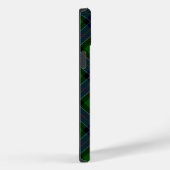 Coques Case-Mate iPhone Sinclair tartan bleu vert plaid (Verso / Droite)