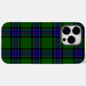 Coques Case-Mate iPhone Sinclair tartan bleu vert plaid (Verso (horizontal))
