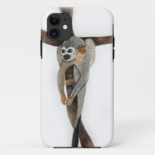 Coques Case-Mate iPhone singe araignée dessin au stylo (Dos)