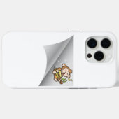 Coques Case-Mate iPhone singe chanter sous le patch (Verso (horizontal))