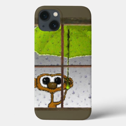 Coques Case-Mate iPhone Singe de jour pluvieux (Verso)