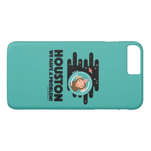 Coques Case-Mate iPhone Singe de l'espace (Dos (Horizontal))