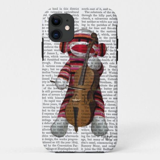 Coques Case-Mate iPhone Singe et violoncelle de chaussette (Dos)