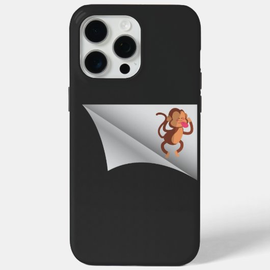 Coques Case-Mate iPhone singe sous le patch (Verso)