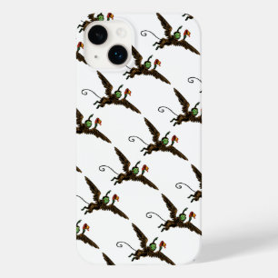 Coque Pour iPhone 14 Plus Singe volant maléfique, sorcier vintage d'Oz