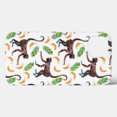 Coques Case-Mate iPhone Singes sucrés Jonglant des bananes (Verso (horizontal))