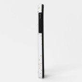 Coques Case-Mate iPhone sip sip hooring élégant or poka dot anniversaire (Dos/Gauche)