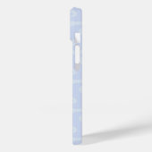 Coques Case-Mate iPhone Sirène assise bleue (Verso / Gauche)