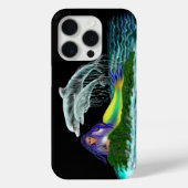 Coques Case-Mate iPhone Sirène avec dauphins (Verso)
