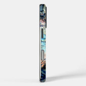 Coques Case-Mate iPhone sirène blonde en rouge (Verso / Droite)